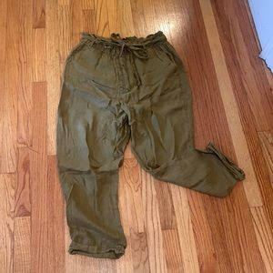 Free People Tie Belt Pants